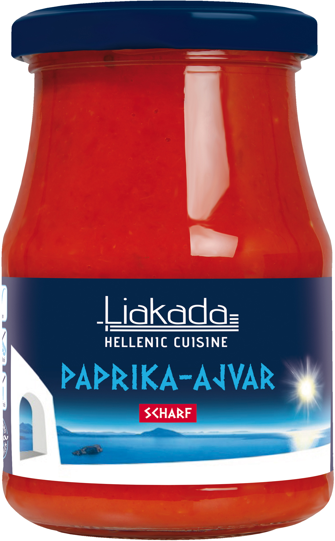 Liakada Paprika-Ajvar scharf 330 g | bei GOURVITA online kaufen