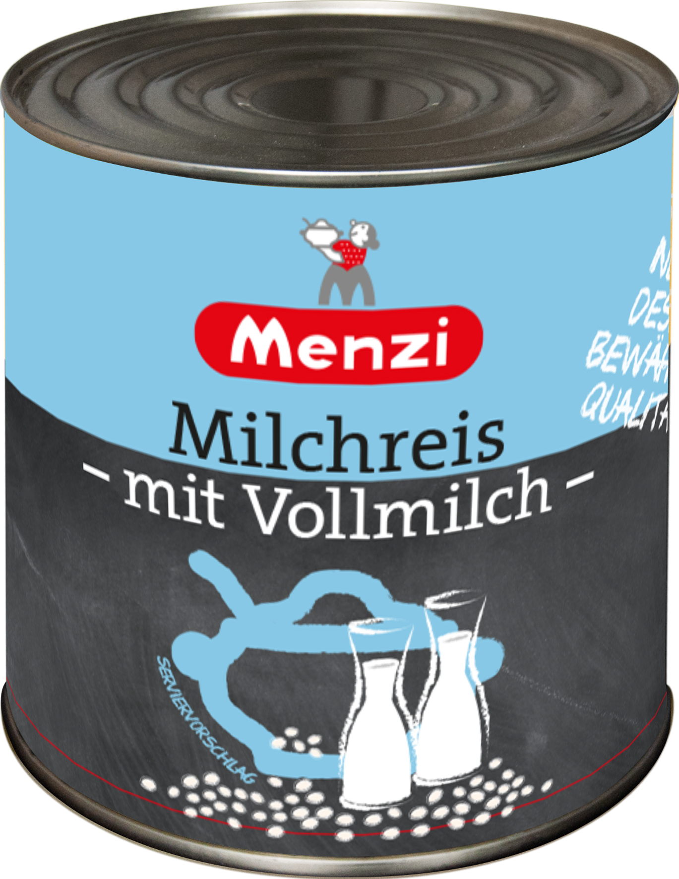 Milchreis mit Vollmilch von MENZI, 2.500g | bei GOURVITA online kaufen
