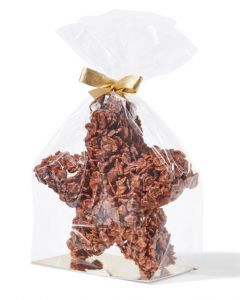 Knusper-Stern aus Cornflakes überzogen mit Vollmilchschokolade, 250g