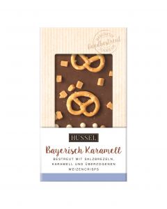 Schokolade Bayerisch Karamell von Hussel, 100g