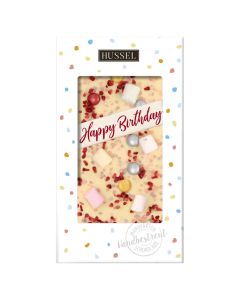 Schokolade Happy Birthday von Hussel, 100g