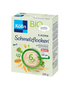 Bio Schmelzflocken® 5-Korn 225 g von Kölln