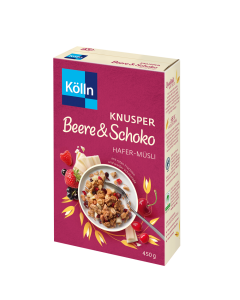 Müsli Knusper Beere & Schoko 450 g von Kölln