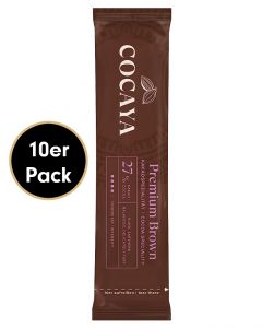 COCAYA Premium Brown Portionssticks Trinkschokolade 8 x 25 g