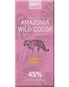 Meybona Ursprungs-Schokolade AMAZONIA WILD COCOA 45%, 100g