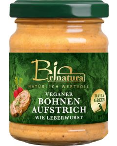 Rinatura Bio veganer Brotaufstrich, 110 g im Glas