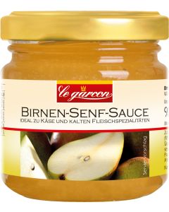 Le Garcon Birnen-Senf-Sauce, 220 g im Glas