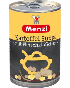 Kartoffel Suppe mit Fleischklößchen von MENZI, 400ml