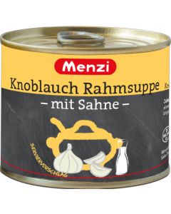 Knoblauch Rahmsuppe von MENZI, 5x200ml