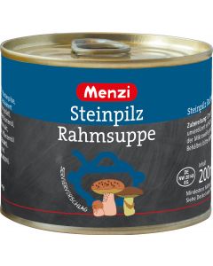 Steinpilz Rahmsuppe cremig von MENZI, 5x200ml