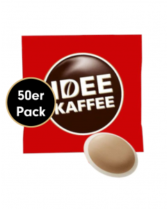 Kaffeepads ENTKOFFEINIERT von Idee Kaffee, 50 Stück