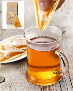 Honig Portionen mit natürlicher Zitrone für Tee, 20 Portionen (200 g)