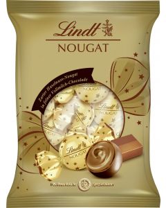 Nougat Doppeldreh Schokoladenkugeln von Lindt, 101g