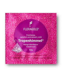 Früchtetee Tropenhimmel® mild natürlich 100er Pyramidenbeutel von Floragold,
