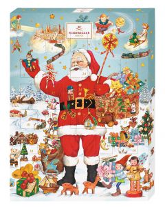 J.G.N. Adventskalender Motiv Weihnachtsmann, 500g