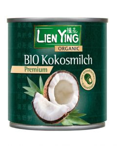 Lien Ying Organic Premium Bio Kokosnussmilch, 270 ml