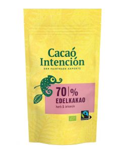 Bio Trinkschokolade 70% EDELKAKAO von Cacaó Intención, 250g