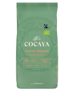 Bio-Trinkschokolade CLASSIC ORGANIC mit 20% Kakao von Cocaya, 1000g