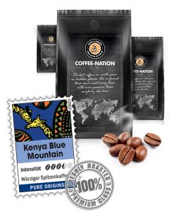 Kenya Blue Mountain Luxus Kaffee von Coffee-Nation 500 g