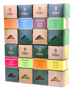 EILLES TEEBEUTEL Bestseller Set mit 8 Sorten EILLES Tee, 200 Portionen Sparset