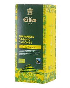 EILLES TEE Teebeutel BIO & FAIRTRADE KAMILLE, Sparpack mit 2x25er Box