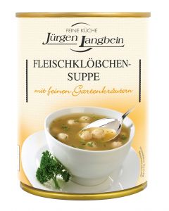 Jürgen Langbein Fleischklößchen-Suppe 400 ML