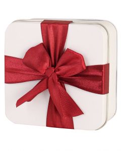 RED DESIGN Geschenkdose mit Schleife, quadratisch
