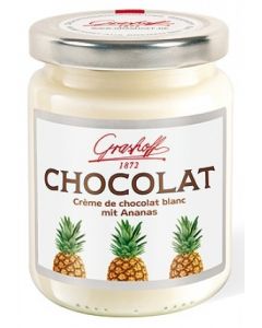 Grashoff CHOCOLAT weiße Schoko-Creme mit Ananas 250 g