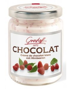 Grashoff CHOCOLAT weiße Schoko-Creme mit Himbeeren 250 g
