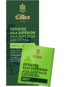 EILLES Teebeutel Deluxe Grüner Tee Asia 25 Stück