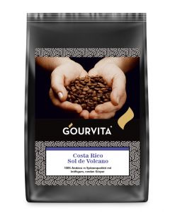 Kaffee COSTA RICA SOL DE VOLCANO von Gourvita, 500g Bohnen