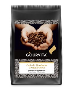 Kaffee CAFÈ DE HONDURAS Crema Fuerte von Gourvita, 500g Bohnen