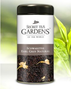 Earl Grey Natural Schwarzer Tee von Secret Tea Gardens 125 g