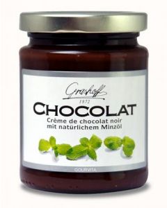 Grashoff CHOCOLAT Dunkle Schoko-Creme mit Minzgeschmack 250 g