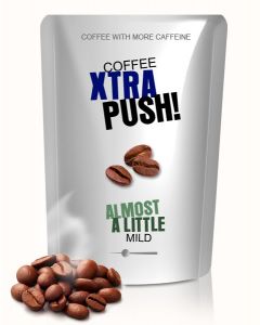 XTRA PUSH! With more caffeine Kaffee Mild 250 g Bohne