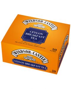 Windsor-Castle Ceylon Breakfast Tea, Beutel mit Umhüllung, 50er, 100 g