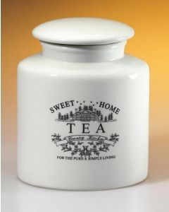 SWEET HOME Porzellandose für Tee