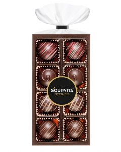 TRÜFFEL-MISCHUNG mit feinherber Schokolade von Gourvita, 100g