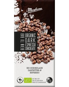 Meybona Bio Schokolade ZARTBITTER & ESPRESSO, 100g