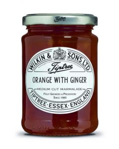 Orange mit Ginger Konfitüre von Wilkin & Sons aus England 340 g