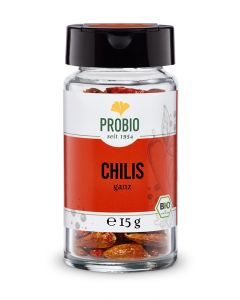 Chilis ganz im Glas von Probio, 15g