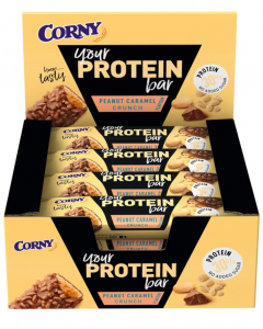CORNY Protein bar Peanut Caramel Crunch, 12er Set