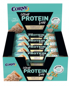 CORNY Protein bar Vanilla White Crunch, 12er Set
