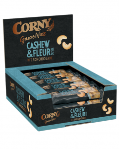 CORNY Ganze Nuss Cashew und Fleur de Sel, 15er Set