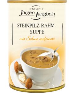 STEINPILZ-RAHM-SUPPE von Jürgen Langbein, 400ml