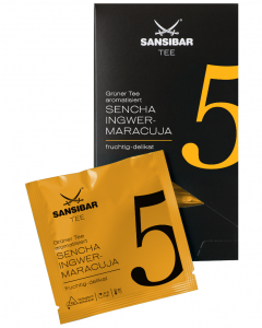 Sansibar Tee Nr. 5 Sencha Ingwer-Maracuja Grüntee, aromatisiert