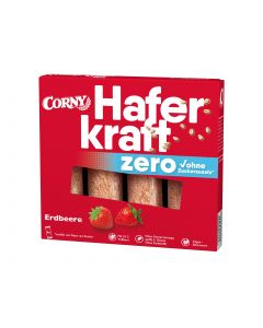 Müsliriegel HAFERKRAFT ZERO Erdbeere von Corny, 4x35g