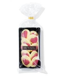 Schokoladentaler Herz von Hussel, 100g