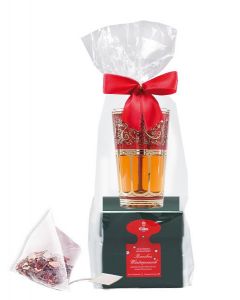 EILLES Geschenkset Tea Diamonds Winterpunsch mit einem orientalischen Teeglas